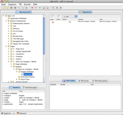 ApexLib XLIFF Export File in CMS Kite